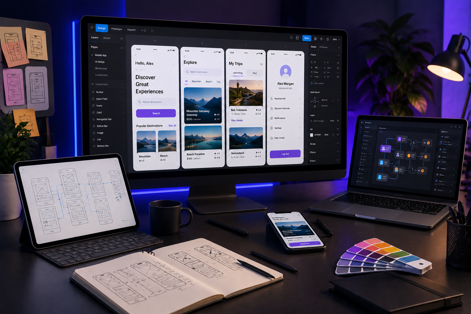UI/UX & Product Design